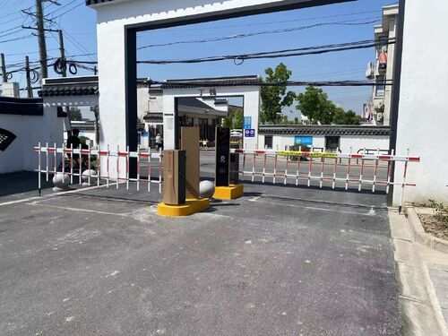 último caso de la compañía sobre E40Pro Barrier Gate | Chinese-style Community Entrance