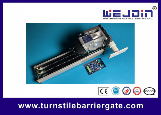 Publicidad del motor sin cepillo inclinado base de la estructura DC24V de la máquina de la puerta de la barrera