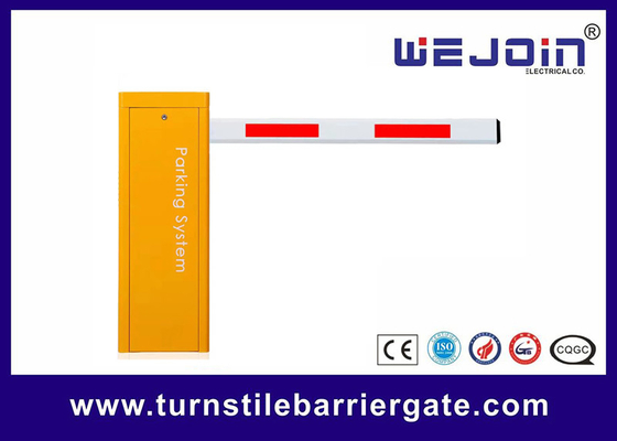 motor automático de la aleación de aluminio de la puerta de la barrera del auge de 3s los 4.5m para los estacionamientos comerciales