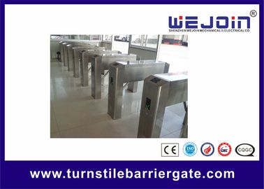 sistema auto de la puerta de la barrera de la seguridad 80KG del trípode de la puerta durable del torniquete para la biblioteca, hospital
