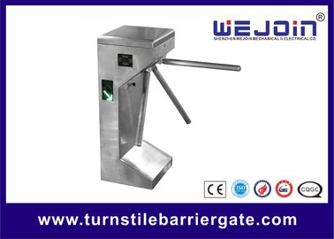 Control de acceso peatonal de los sistemas de seguridad de la puerta de la entrada de la puerta del torniquete del trípode para el término de autobuses