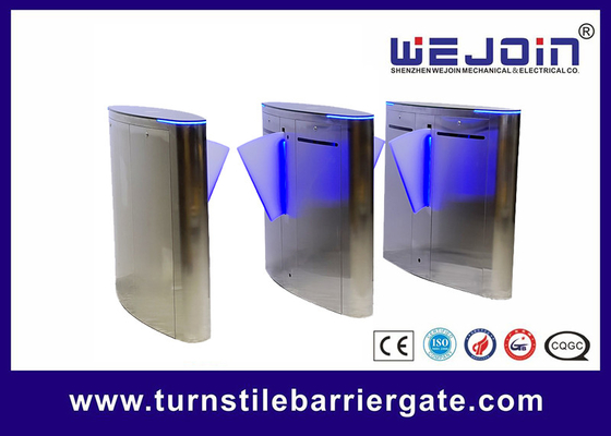 Altos fotocélula infrarroja de acero inoxidable de la puerta 1.5m m ThickWith de la barrera de la aleta del lustre 304