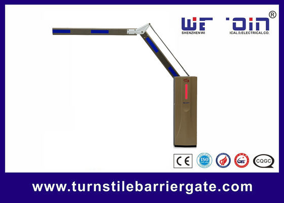 Puerta de la barrera del aparcamiento del color oro de la barrera del acceso del vehículo de AC220V/110V