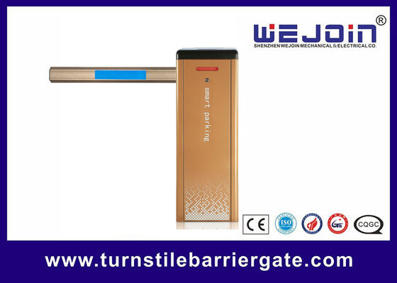 Puerta de la barrera del auge de la barrera del brazo del descenso del oro de AC220V para el sistema del control automático