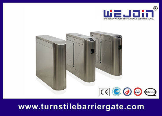 Puerta ajustable de alta velocidad -35℃ del torniquete de la aleta ~ + 80℃ anticolisión