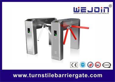El torniquete del trípode de la altura de la cintura con el material del acero inoxidable 304 y la Uno mismo-cerradura funcionan para el control del pasajero