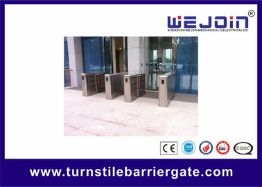 Barrera eléctrica de la aleta del precio del torniquete, deslizando la puerta del torniquete de la aleta