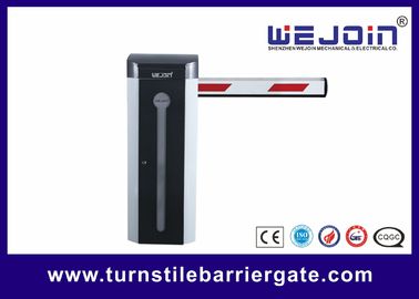 Puertas electrónicas automáticas de la barrera del aparcamiento con caucho protector y el auge llevado del semáforo
