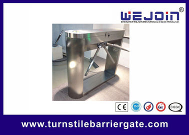 motor sin cepillo de DC de la puerta de la barrera del torniquete de la fuerza impulsora 3kgs con 490m m poste