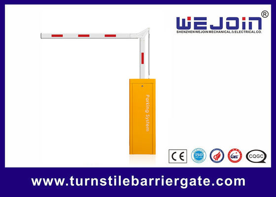 Puerta de la barrera del auge para los sistemas que parquean con opciones del detector del lazo y el gabinete amarillo del color
