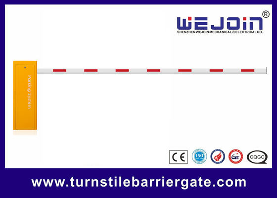Velocidad de 3s/6s Puerta de barrera electrónica de color naranja para con 6m de brazo recto Parking