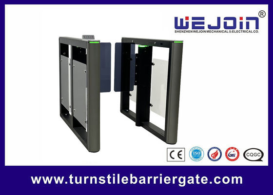 600-1100 mm Ancho de control de acceso de paso Puerta giratoria con comunicación RS485 y opción de batería de respaldo