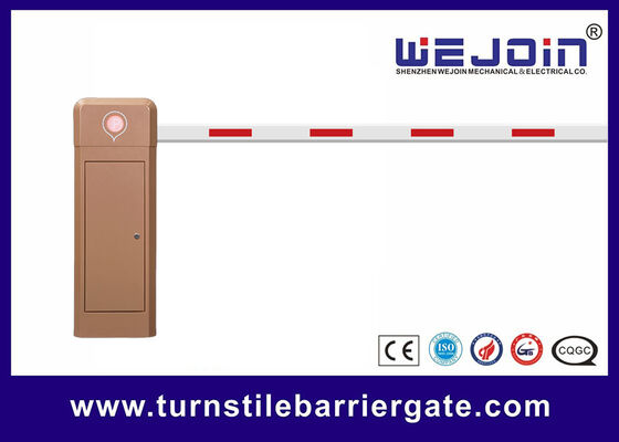 Barrera de control de frecuencia variable DC24V 100% ciclo de trabajo 6m con brazo recto para barrera de vehículos de estacionamiento