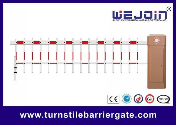 Fabricación profesional, ciclo de trabajo del 100%, brazo de barrera de 4,5 m para bloquear coches y personas