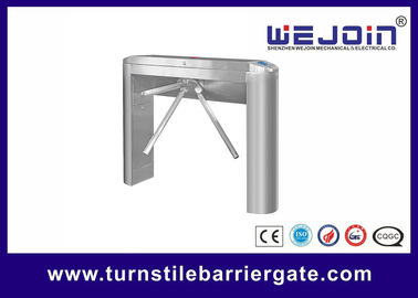 puerta de la barrera del torniquete del trípode del esd del control de acceso del rfid del acero inoxidable para la biblioteca de universidad