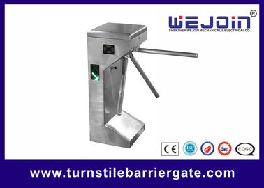 Torniquete interior del trípode del control de acceso de la cara de la oficina con la puerta del torniquete del trípode de la cara del lector de huella dactilar