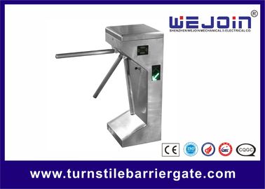 Torniquete interior del trípode del control de acceso de la cara de la oficina con la puerta del torniquete del trípode de la cara del lector de huella dactilar