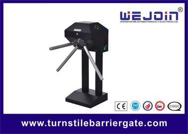 Torniquete del trípode del bafle de la aleta del sistema del control de acceso del RFID con la cerradura de la huella dactilar