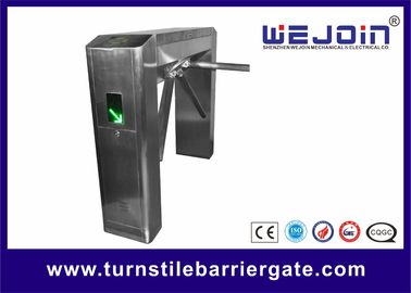 Sistema peatonal del control de acceso del trípode, puerta del torniquete con el lector de tarjetas automático