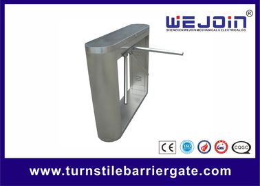 Acero inoxidable del trípode de la puerta semi automática del torniquete con el lector del regulador/RFID