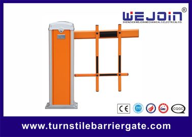 Barrera de aluminio del brazo de la seguridad LED de Rfid del auge de la barrera del aparcamiento electrónico de la puerta