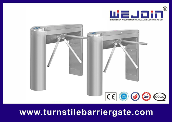Puerta del torniquete del control de acceso del trípode de la seguridad del lector de tarjetas del RFID garantía de 1 año