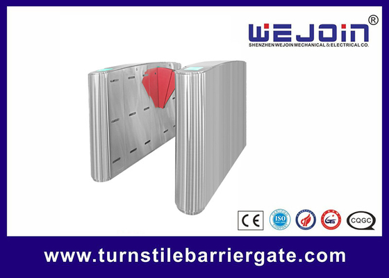 Lector de tarjetas del rfid de la entrada de la seguridad de la barrera de la puerta de la aleta del acero inoxidable