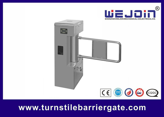 Cepille el sistema peatonal del control de acceso de la puerta de oscilación del motor de DC 24V para el edificio comercial