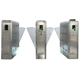 puerta de la barrera de la aleta del acero inoxidable 110V/220V con la función del Anti-tizón para las estaciones de metro