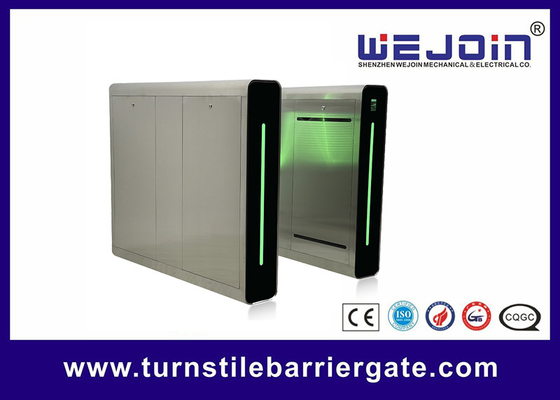 Torniquete anticolisión 1100m m del reconocimiento de cara del código de Qr de la puerta de la barrera de la aleta