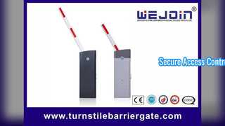 Puerta de barrera automática con pluma de 6 m de acceso seguro